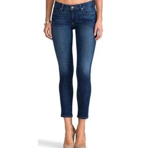 Paige Jeans Women's Size 31 Skyline Ankle Peg Blue Denim